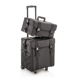 Mallette Trolley 2 En 1 Make-Up artist Noire