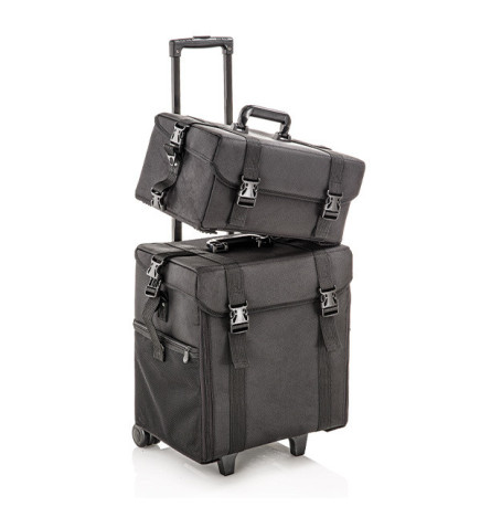 Mallette Trolley 2 En 1 Make-Up artist Noire