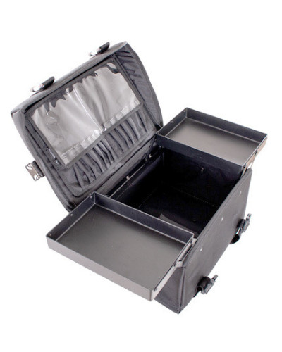 Mallette Trolley 2 En 1 Make-Up artist Grise