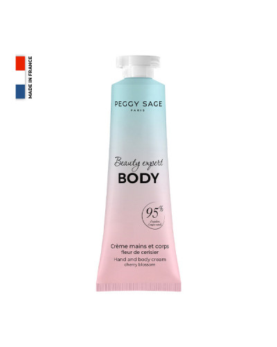 Crème mains et corps Fleur de Cerisier Beauty Expert Peggy Sage 30ml