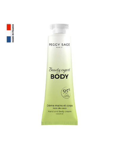 Crème mains et corps Noix de coco Beauty Expert Peggy Sage 30ml
