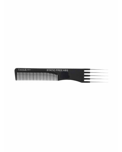 Peigne Fourchette Fer ABS Noir N°21Vertix