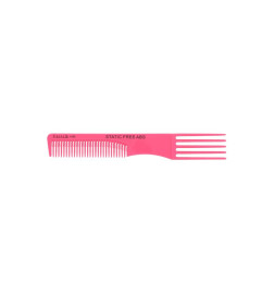 Peigne Fourchette Plastique ABS Rose N°20 Vertix