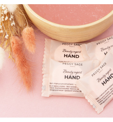 Bain Manucure Émollient x 10 galets effervescents Peggy Sage