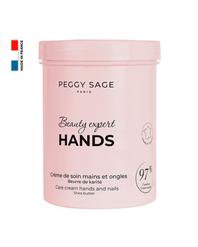 Crème de Soin Mains et Ongles Beurre de karité Peggy Sage 310ml