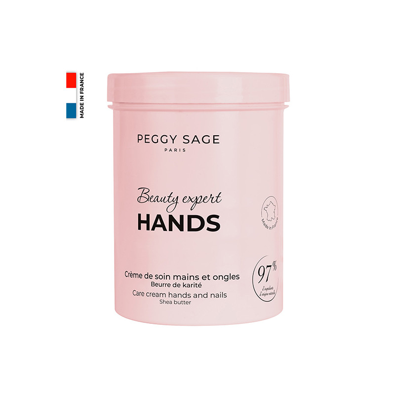 Crème de Soin Mains et Ongles Beurre de karité Peggy Sage 310ml
