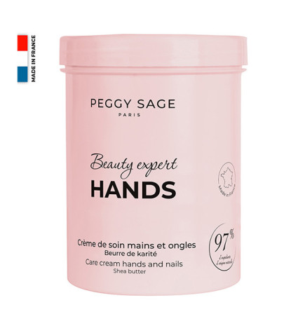 Crème de Soin Mains et Ongles Beurre de karité Peggy Sage 310ml