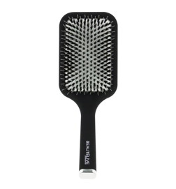 Brosse Paddle Rectangulaire en sanglier et Picots Synthetic Blanc