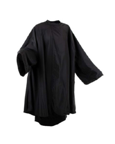 Peignoir Polyester Fluide Noir Brighton