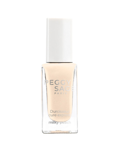 Durcisseur d'ongles Cure Express Milky Peach Peggy Sage 11ml
