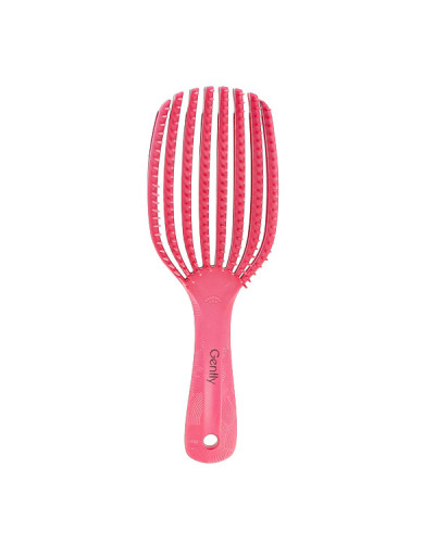 Brosse Démêlante Ecologique Cheveux Bouclés Gently Rose