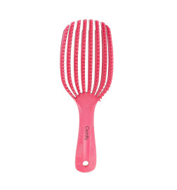 Brosse Démêlante Ecologique Cheveux Bouclés Gently Rose