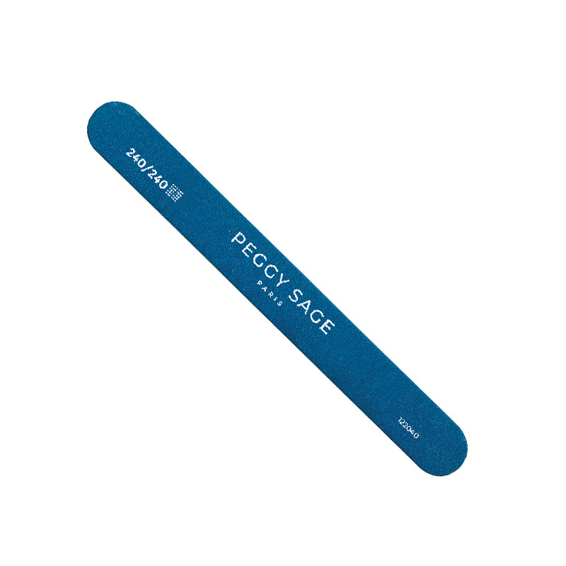 Lime à Ongles 2 faces Bleue 220/220 Peggy Sage Lime à Ongles 2 faces Bleue 220/220 Peggy Sage