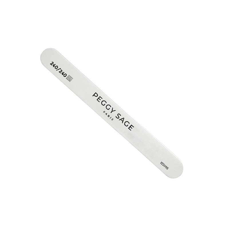 Lime à Ongles 2 Faces 240/240 Blanche Peggy Sage Lime à Ongles 2 Faces 240/240 Blanche Peggy Sage