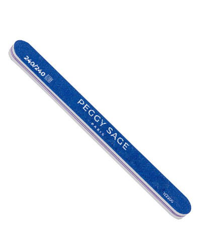 Lime à Ongles Epaisse 2 Faces 240/240 Bleue Peggy Sage