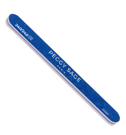Lime à Ongles Epaisse 2 Faces 240/240 Bleue Peggy Sage