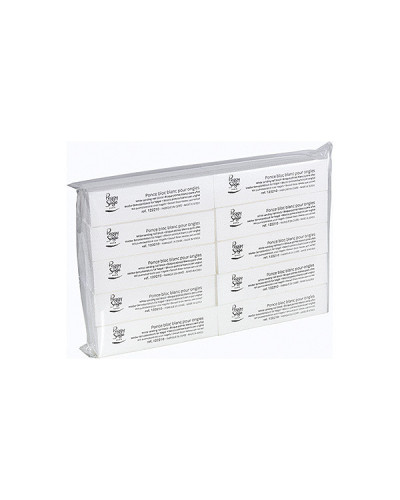 Ponces Blocs Blancs grain 150 Dur Peggy Sage x 10