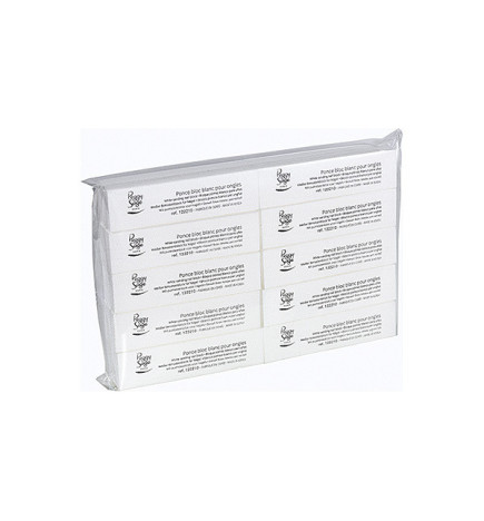 Ponces Blocs Blancs grain 150 Dur Peggy Sage x 10