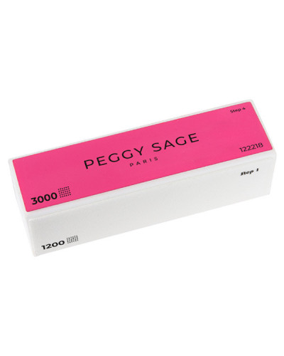Bloc 4 Faces pour Ongles Peggy Sage
