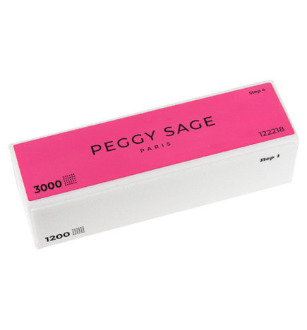 Bloc 4 Faces pour Ongles Peggy Sage