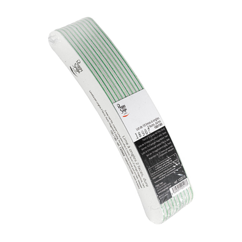 Limes Banane 2 Faces 100/180 Blanche Peggy Sage x 10