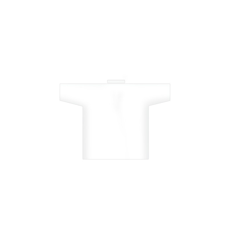 Peignoir Enfant Blanc Velcro Mina Raine