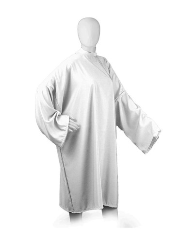 Peignoir Velcro Blanc Mina Raine