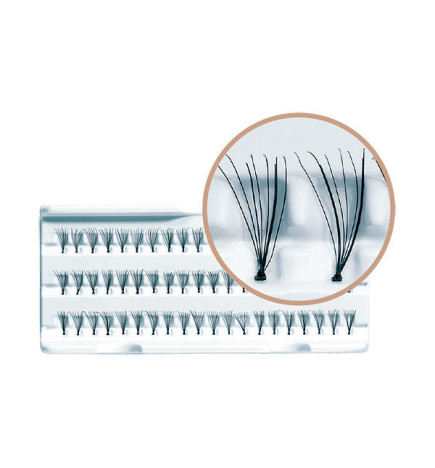 Faux Cils 13mm Flare Individuels Pofessionnels Peggy Sage x 60