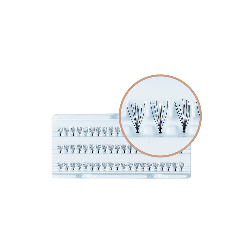 Faux Cils 9mm Flare Individuels Professionnels Peggy Sage x 60