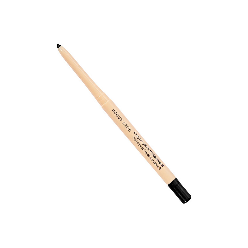 Crayon Yeux Rétractable Waterproof Noir Peggy Sage  0.3g