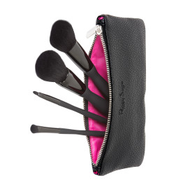 Pinceaux Make-up + Trousse Peggy Sage x 4