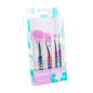 Pinceaux Make-up Unicorn Peggy Sage x 4