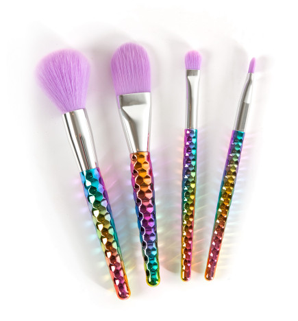 Pinceaux Make-up Unicorn Peggy Sage x 4