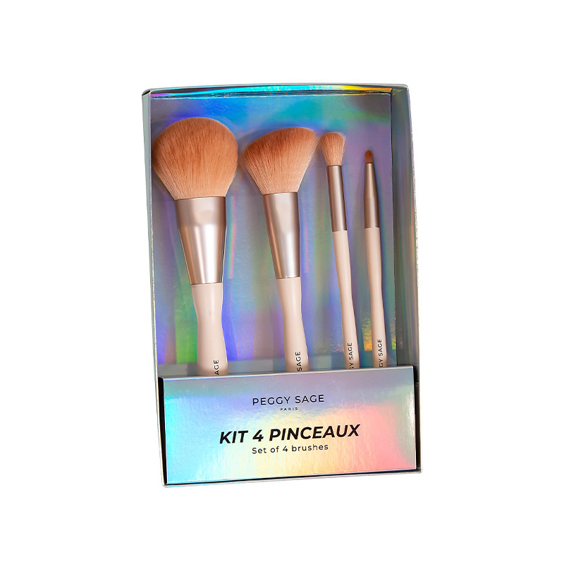 Kit de 4 Pinceaux de Maquillage Peggy Sage Kit de 4 Pinceaux de Maquillage Peggy Sage