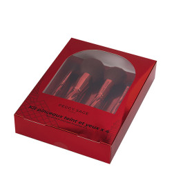 Kit Pinceaux Teint et Yeux x4 Century Edition Peggy Sage