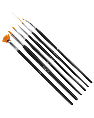 Set de 6 Pinceaux Nail Art Peggy Sage
