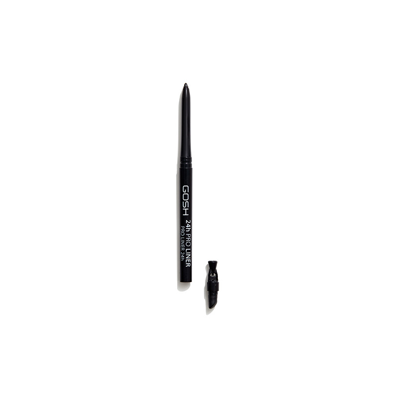 Liner 24H Waterproof 2 en 1 Eyeliner et Kajal 001 Black 0,35gr Gosh