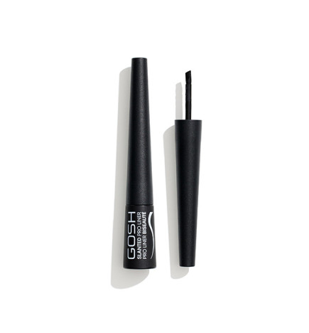 Eyeliner Pro Biseauté Waterproof 001 Noir Mat 3ml Gosh