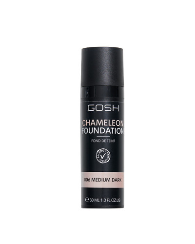 Fond de Teint Caméléon Couvrance Naturelle Medium Dark 30ml Gosh