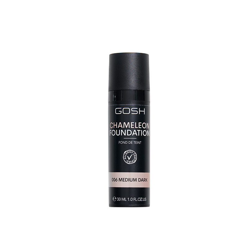 Fond de Teint Caméléon Couvrance Naturelle Medium Dark 30ml Gosh