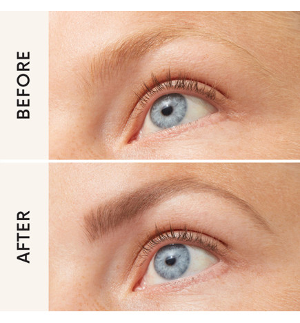 Crayon à Sourcils Ultra Fin 2 en 1, Stylo + Brosse 002 Brun Gris  0,9gr Gosh