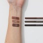 Crayon à Sourcils Ultra Fin 2 en 1, Stylo + Brosse 003 Marron Foncé  0,9gr Gosh