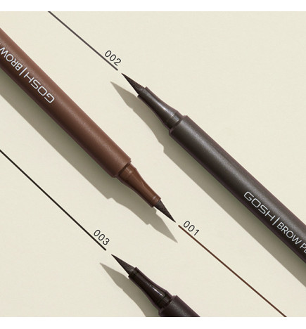 Stylo à Sourcils Longue Tenue 001 Marron 1,1ml Gosh