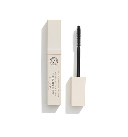 Mascara Extension de Cils Longueur & Volume Effet Faux Cils 001 Noir Extrême 6ml Gosh