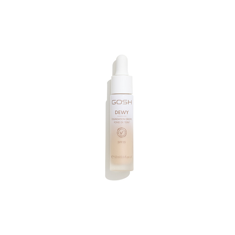Gouttes de Fond de Teint dewy 004 Fair 12ml Gosh Gouttes de Fond de Teint dewy 004 Fair 12ml Gosh