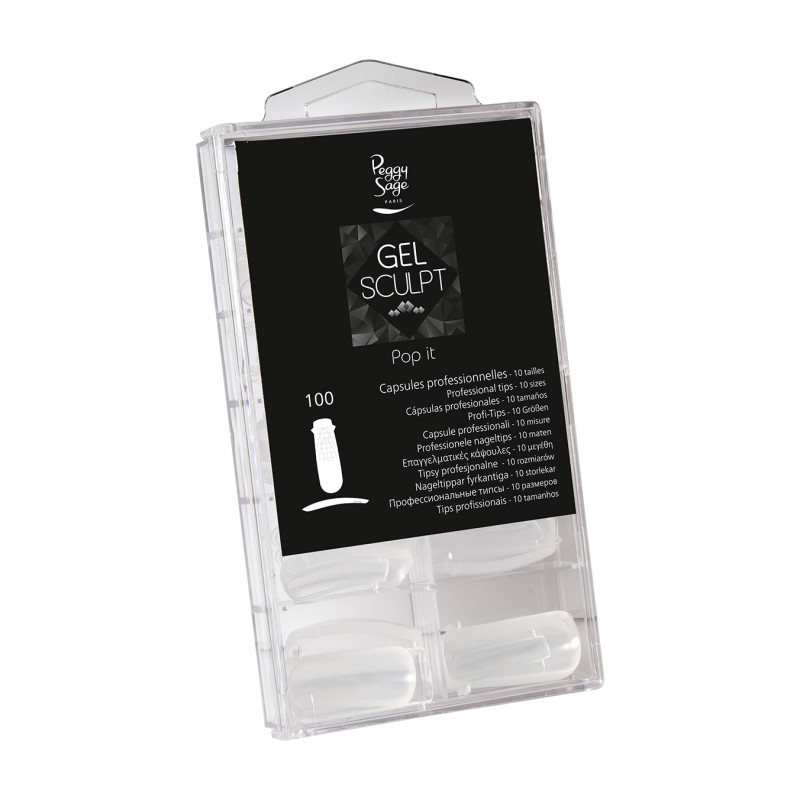 Capsules Professionnelles Pop It Peggy Sage x 100 Capsules Professionnelles Pop It Peggy Sage x 100