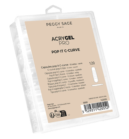 Capsules Popits C-curve x120 Peggy Sage