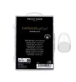 Capsules Forme Amande Courte Peggy Sage x 240