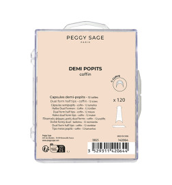Capsules Demi Popits X120 Coffin Peggy Sage