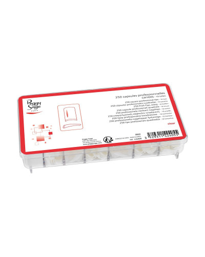 Capsules Universelles Transparantes Peggy Sage x 250